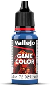 Акриловая краска Vallejo Game Color Bald Moon Yellow, 17 мл, матовая и непрозрачная, для миниатюр Vallejo