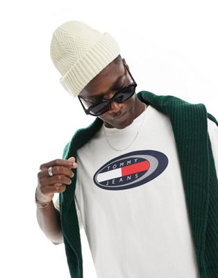 Tommy Jeans oversized boardsports t-shirt in white Tommy Jeans
