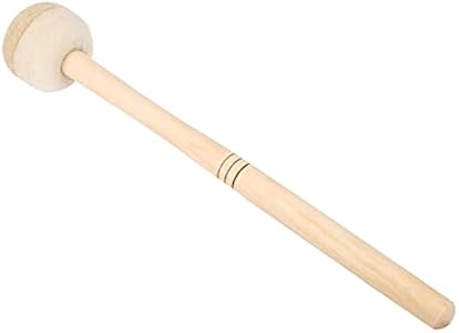 Bass Drum Mallet Concert, Mallet Wool, Drum Mallet, Percussion Drum Mallet, Bass Drum Mallet Stick with Wool Felt Head Percussion Marching Band Accessory Yosoo Health Gear