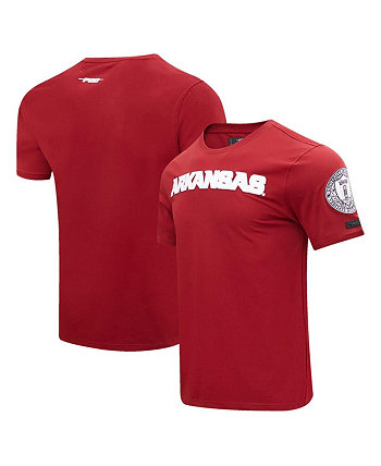 Мужская классическая футболка Cardinal Arkansas Razorbacks Pro Standard
