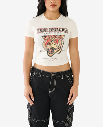 Женская футболка с короткими рукавами Tiger Baby True Religion