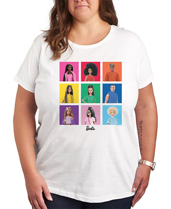 Модная футболка больших размеров с изображением Барби Hybrid Apparel