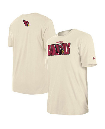 Мужская кремовая футболка Arizona Cardinals 2023 NFL Draft New Era