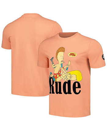 Мужская и женская футболка Orange Beavis and Butt-Head Rude Freeze Max