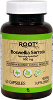 Boswellia Serrata c ApresFlex® - 100 мг - 60 капсул - Vitacost-Root2 Vitacost-Root2