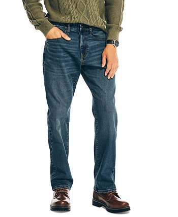 Мужская оригинальная расклешенная джинсовая ткань стрейч Nautica
