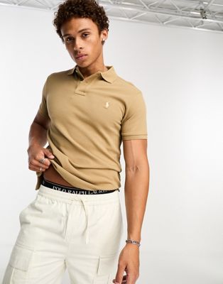 Мужская рубашка-поло Ralph Lauren Polo из пике Polo Ralph Lauren