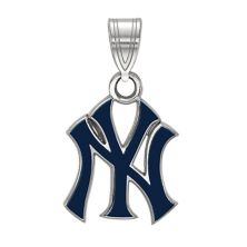 Подвеска New York Yankees из стерлингового серебра с эмалью LogoArt LogoArt