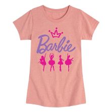 Футболка с логотипом Barbie® Ballerina для девочек 7–16 лет Barbie