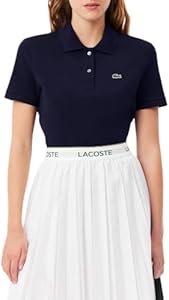 Женская поло Lacoste из мягкого хлопка Petit Pique с обычной посадкой Lacoste