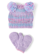 Комплект аксессуаров The Children’s Place Space Dye 2-Piece Cold Weather Set для девочек The Children`s Place