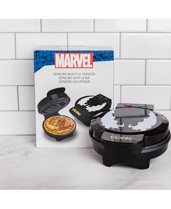 Marvel Venom Waffle Maker -Venom on Your Waffles- Waffle Iron Uncanny Brands