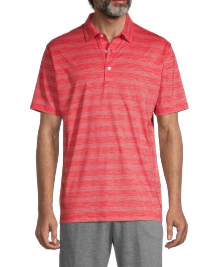 Полосатая футболка-поло Dunning Golf