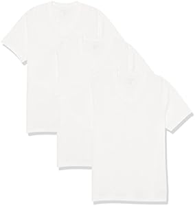 Evolve Men's Performance Cotton 3 Pack V-Neck T-Shirt Evolve