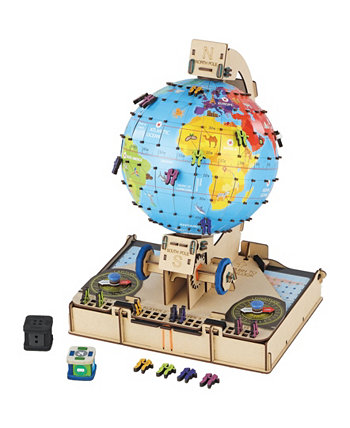 Smartivity DIY Globe Trotters Toy World Explorer Kit с дополненной реальностью, 248 шт. Asmodee North America, Inc.