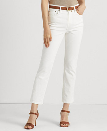 Женские прямые джинсы до щиколотки с высокой посадкой LAUREN Ralph Lauren