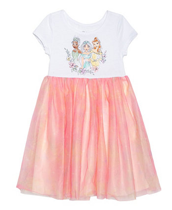 Платье Mattel Barbie Shine On с коротким рукавом для девочек для малышей Disney