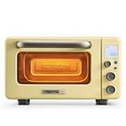 BUYDEEM T10 12QT Countertop Toaster Oven, 7 Cooking Modes, No Preheat, Retro Design with Grill Rack BUYDEEM