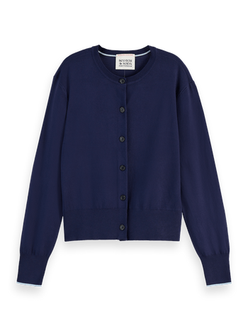 Crew Neck Relaxed Cardigan Scotch & Soda