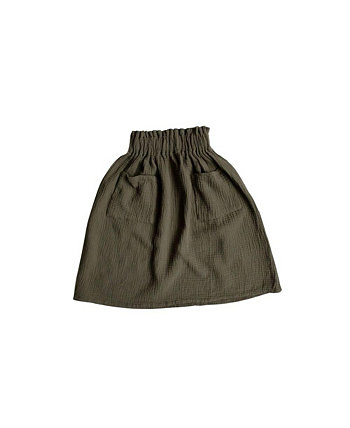 Toddler Girl Organic Cotton Muslin Skirt The Simple Folk