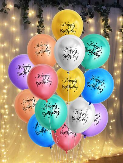20шт Набор воздушных шаров на день рождения SHEIN