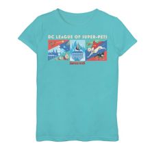 Футболка DC Super Pets DC League Of Super Pets для девочек 7–16 лет со вставками DC Comics