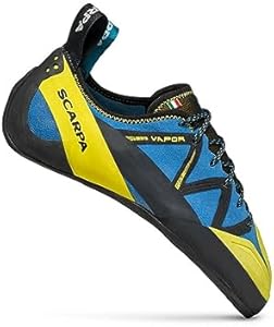 SCARPA Men's Vapor Lace Rock Climbing Shoes for Sport Climbing and Bouldering Scarpa