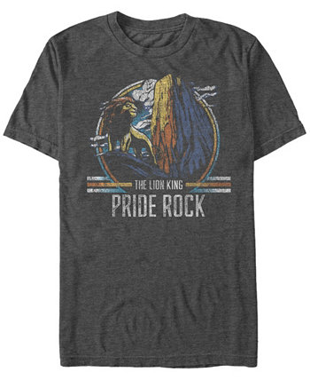 Мужская винтажная футболка с короткими рукавами Disney The King of Pride Rock Lion King