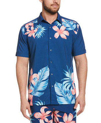 Мужская рубашка с коротким рукавом с тропическим принтом Cubavera
