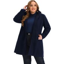Женская модная верхняя одежда больших размеров с капюшоном, зимнее пальто Agnes Orinda