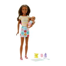 Кукла Barbie Babysitters, Inc. Шкипер с детской фигуркой и аксессуарами Barbie