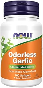 NOW Foods Supplements, Odorless Garlic (Allium sativum), Concentrated Extract, 250 Softgels (Мягкие капсулы) NOW Foods