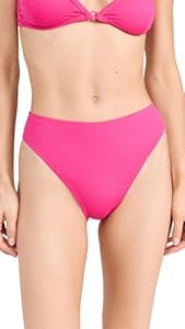 Good American Women's Good Waist Cheeky Bikini Bottoms Good American