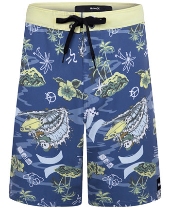 Big Boys Doodles Isle Board Shorts Hurley