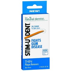 Stim-U-Dent Thin Plaque Removers Mint Flavor - 160 Ea Stim-U-Dent