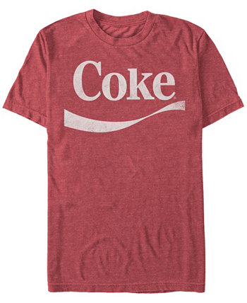 Мужская классическая футболка Swoosh с короткими рукавами в винтажном стиле Coca-Cola