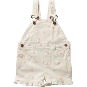 Розовые шорты с оборками в виде сердечек - для младенцев Dotty Dungarees