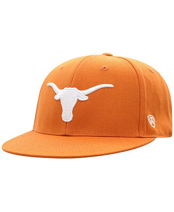Мужская приталенная кепка Texas Orange Texas Longhorns Team Color Top of the World
