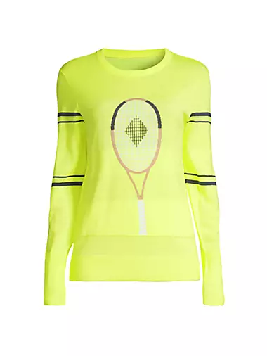 Женский Свитер L'Etoile Sport Racquet Wool Intarsia Knit L'Etoile Sport