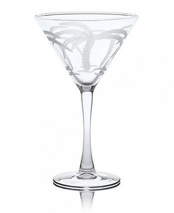 Palm Tree Martini 10 унций - набор из 4 стаканов Rolf Glass