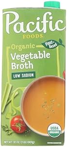 Pacific Foods Organic Low Sodium Vegetable Broth, 32 oz Pacific Foods