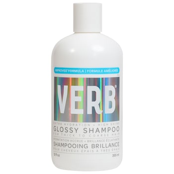 Блестящий экстра-увлажняющий шампунь для густых и жестких волос Verb