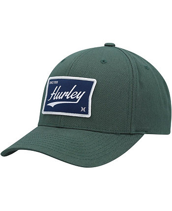 Мужская зеленая шляпа Casper Snapback Hurley