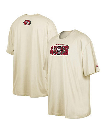 Мужская кремовая футболка San Francisco 49ers 2023 NFL Draft Big and Tall New Era