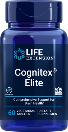 Cognitex® Elite - 60 флаконов - Life Extension Life Extension