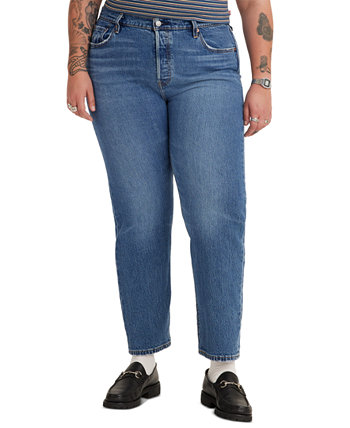 Модные джинсы больших размеров из хлопка 501® с высокой посадкой Levi's®