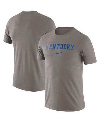 Мужская футболка Heather Grey Kentucky Wildcats Team Issue Velocity Performance Nike