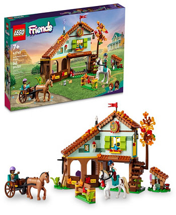 Друзья 41745 Набор игрушек «Конюшня осенней лошади» с минифигурками Lego