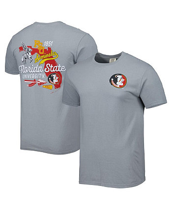 Мужская графитовая футболка Florida State Seminoles Vault State Comfort Image One