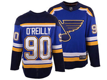Мужская футболка НХЛ «Сент-Луис Блюз» Райан О'Рейли Authentic NHL Apparel
